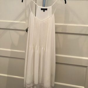 Sanctuary white crepe strapless summer dress